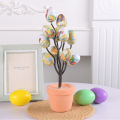 GC Foam Easter Egg Tree, 10.23" Colorful Mini Easter Eggs Tree, Fun Easter Bird Egg Adornments, Reusable Easter Eggs Tree For DIY Crafts, Wedding, Easter Decoration. 