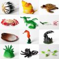 Underwater Deep Sea Creatures Tropical fish,Shark Animal Action Figures Sea Creatures Educational Toys for Kids-Assorted Styles.