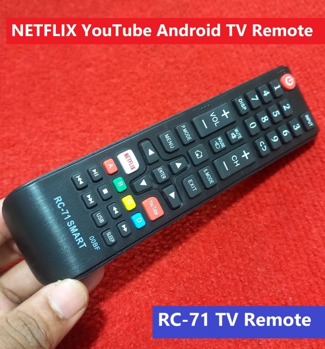 RC-71%20TV%20Remote%20Controller%20RC-71%20Remote%20Control%20TV%20Remote%20For%20Smart%20LED%20TV%20Remote%20NETFLIX%20YouTube%20-%20Image%203