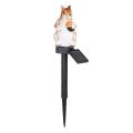 Migeet Solar Lawn Light Squirrel Shape Lawn Outdoor Landscape Lamp Garden Decor. 