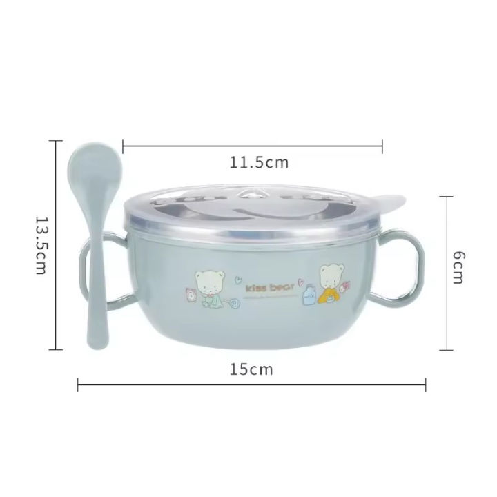 Baby%20Feeding%20Bowl%20with%20Lids%20Stainless%20Steel%20Insulated%20Bowl%20Spoon%20Set%20Children%20Tableware%20Cartoon%20Printed%20Easy%20To%20Clean%20Children%20Food%20Bowl%20-%20Image%208