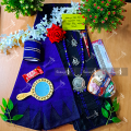 Tangail Soft Hafslik Saree Combo set For Woman (Premium Quality). 