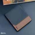 Avro Men's Soft PU Leather Business Wallet Multi-Card Slot With ID Holder Solid Color Travel Money Bag For Men. 