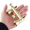 3x25 Vintage Binoculars Telescope Opera Theater Glasses with Retractable Handle Women Girls Telescope Hose Racing Glass. 