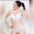 Net pushup Comfortable bra penty set  for sexy women and girls - Bra - Bra - Bra For Girls - ব্রা. 