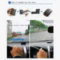Car HUD Display, Head Up Display High Definition Speedometer Car Diagnostic Tool OBD Fault Code Elimination Safe Driving Computer Overspeed Fault Alarm for All Vehicles. 