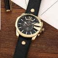 CURREN 8176 Fashion Big Dial Quartz Men Watch Popular Retro Leather Strap Metal Mens Watches Casual Waterproof Male Clock Часы. 