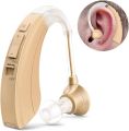 Hearing-aid Portable Ear Mounted Amplifying Hearing Aid Clear Sound Quality Sound Amplifier Single Key Operation - Bix super shop.