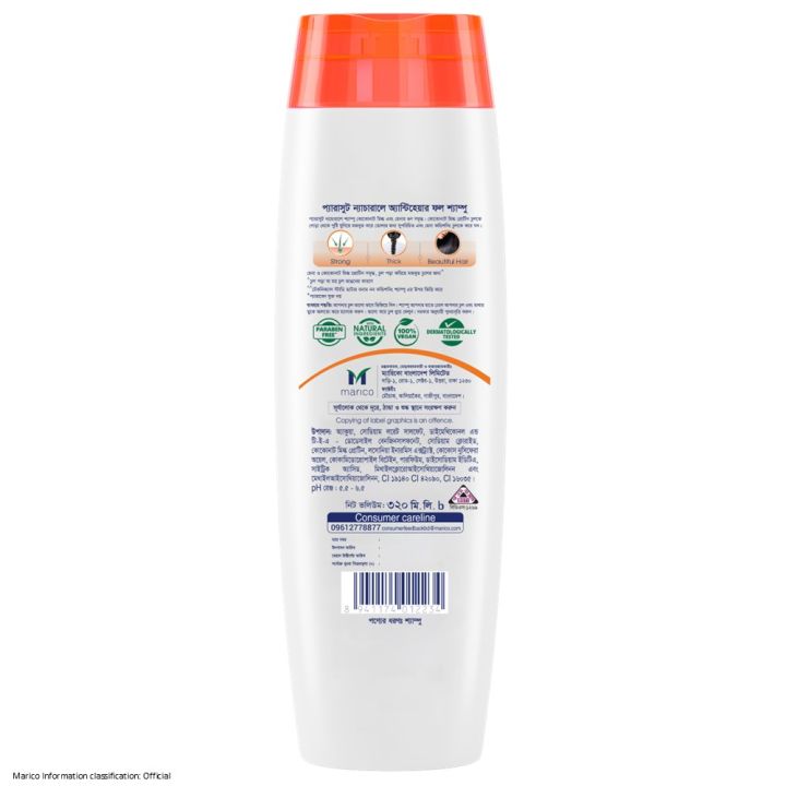Parachute%20Naturale%20Anti%20Hair%20Fall%20Shampoo%20with%20Henna%20&%20Coconut%20Milk%7C%20For%20Strong%20&%20Thick%20Hair%7C%20Reduces%20Hair%20Fall%7C%20Paraben%20Free,%20100%25%20Vegan%7C%20All%20HairTypes%7C%20320%20ml%20-%20Image%204