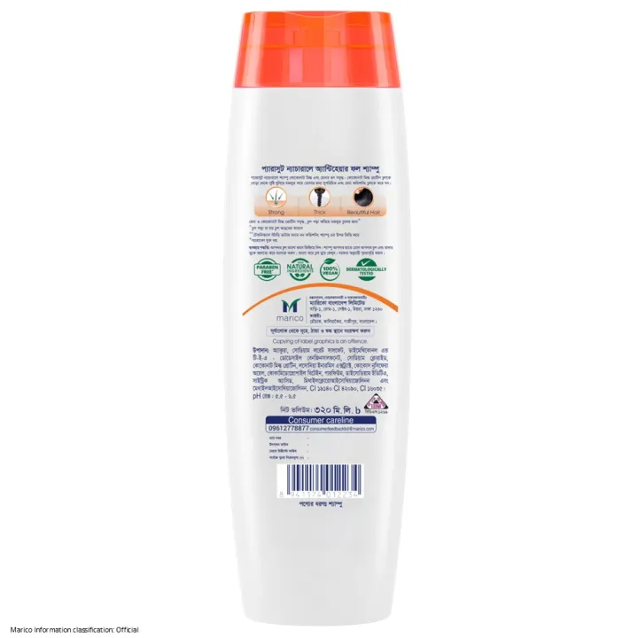 Parachute%20Naturale%20Anti%20Hair%20Fall%20Shampoo%20with%20Henna%20&%20Coconut%20Milk%7C%20For%20Strong%20&%20Thick%20Hair%7C%20Reduces%20Hair%20Fall%7C%20Paraben%20Free,%20100%25%20Vegan%7C%20All%20HairTypes%7C%20320%20ml%20-%20Image%204