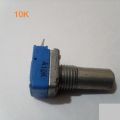D-SHAFT A10K A-10K 3 Pin Leads Potentiometer D-Shaft 10K 103 3Pin Potentiometer Volume Potentiometer Solid Shaft Variable Resistor Through Hole.
