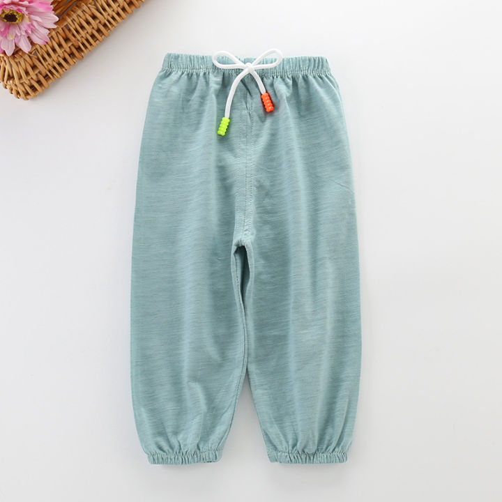 Children%20Pants%20Summer%20Cotton%20Thin%20Breathable%20Prevent%20Mosquito%20Candy%20Color%20Kids%20Boys%20Girls%20Baby%20Pants%20-%20Image%203
