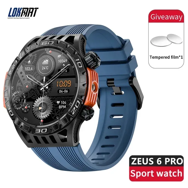 LOKMAT%20ZEUS%206%20PRO%20smartwatch%20Bluetooth%20call%20flashlight%20waterproof%20smartwatch%201.46%20"screen%20compass%20sports%20and%20fitness%20tracker%20-%20Image%204