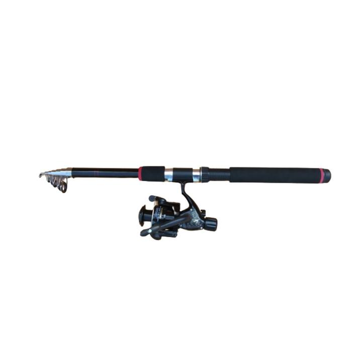 Fishing rod carbon fiber 10 FIT // Black QUNHAI Fishing For Reel CB 240