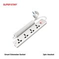 Multiplug- Super Star Smart Extension Socket 2 PIN 4 Socket.