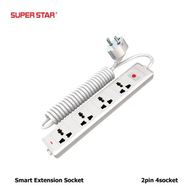 Multiplug-%20Super%20Star%20Smart%20Extension%20Socket%202%20PIN%204%20Socket%20-%20Image%202