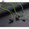 ROWEQPP Gaming Wire-controlled Headset Type C / 3.5mm Elbow Jack Earphone Left Right Channel In-ear Headphones. 