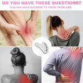 【KuaKe Mall】（NEW）Stainless Steel Guasha Massager Magnetic Stone Gua Sha Board For Lift Tightening. 