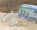 Clear Drinking Glass Set ,Crystal Clear Water Drinking Glass Set 350 ml - 6 pcs set-50T.