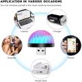 Usb Mini Led Disco Magic Ball Lights, Sound Sensor Led Small Magic Ball Light. 