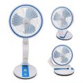 Rechargeable Desk Fan LR 2018 Rechargeable Folding Table Fan with Light Multifunctional Cute fan.