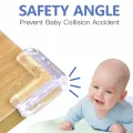 4 pcs Baby safety Silicone Table Corner Protector, Furniture Edge Corner Protector, Anti Collision Guards. 
