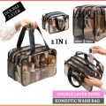 Beg Solek Penjagaan Kulit Kosmetik GINCEVHY Multipurpose Cosmetics Skincare Makeup Toiletries Travel Bag Multipurpose Cosmetic Bag Organizer. 