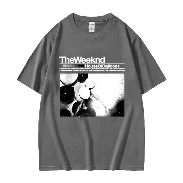 The%20Weeknd%20House%20of%20Balloons%20Album%20Cover%20Poster%20T%20Shirt%20Men's%20Fashion%20Vintage%20Oversized%20T%20Shirts%20Unisex%20Cotton%20Short%20Sleeve%20Tops%20-%20Image%203