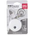 Deli E8214 Plastic Measure Tape with Key Ring. 