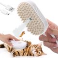 Spray Cat Brush 3-in-1 Steamy Dog Brush Electric Spray Cat Hair Brushes Pet Grooming Massage Comb Hair Removal Pet Accessories. 