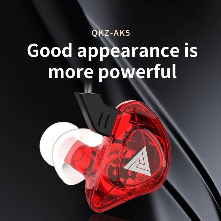 QKZ%20CK5%20New%20Sport%20Ear%20Wrap%20Earphones%20Transparent%20Bass%20Mobile%20Music%20Earphones%20-%20Image%202