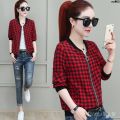 Mom Wear Female New Style Clothing Mom Coat Baseball Coat Jacket Thin plus Size Spring and Summer Mom Autumn Middle-Aged Women's Short ！. 