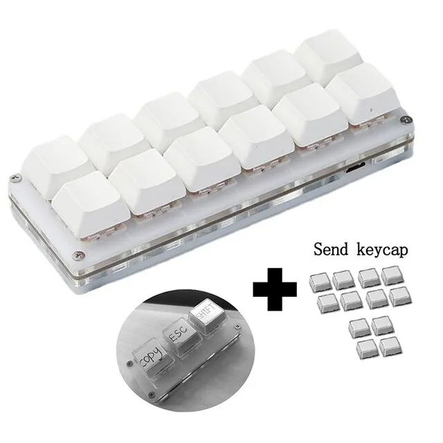 Portable Mini 12 Keys Keypad DIY Shortcut Keyboard Function Keyboard Gaming Keyboard Programmable Mechanical Keyboard Sayodevice