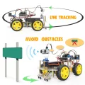Smart Robot Car Kit Upgrade for Arduino Project Stem Starter Uno Complete DIY Electronic Robotics Educational Kit. 