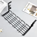 Under-desk Cable Management Rack Hanger Punch Free Hanging Wire Storage Organizer Wire Power Board Adapter Holder Basket Shelf.