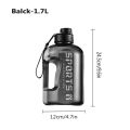 1.7L BPA FREE Water Bottle Sport Cup Large Fitness Water Bottle with Straw Big GYM Drink Bottles for Water Bottles 1 s Water Bottles. 