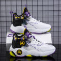 Men's Shoes Summer Breathable Sports Student Sneakers Autumn Youth Sports Running Student High-Top Height Increasing Basketball Fashion Shoes.
