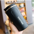 Stainless Steel Vacuum Coffee Cup Office Mug Creative Outdoor Leisure Car Cup Inva Gadget.