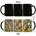 Custom Photo Magic Mug Color Change with Temperature Black to Photo Unique Personalized Gift. 