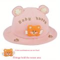 Baby Hat Summer Baby Cute Cartoon Wide Visor Fisherman Hat Boys and Girls. 