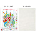 Cross Stitch Kits Flower Patterns DIY Stamped Embroidery Peonies for Needlewoman Needlepoint Craft Supplies Handmade Gifts.