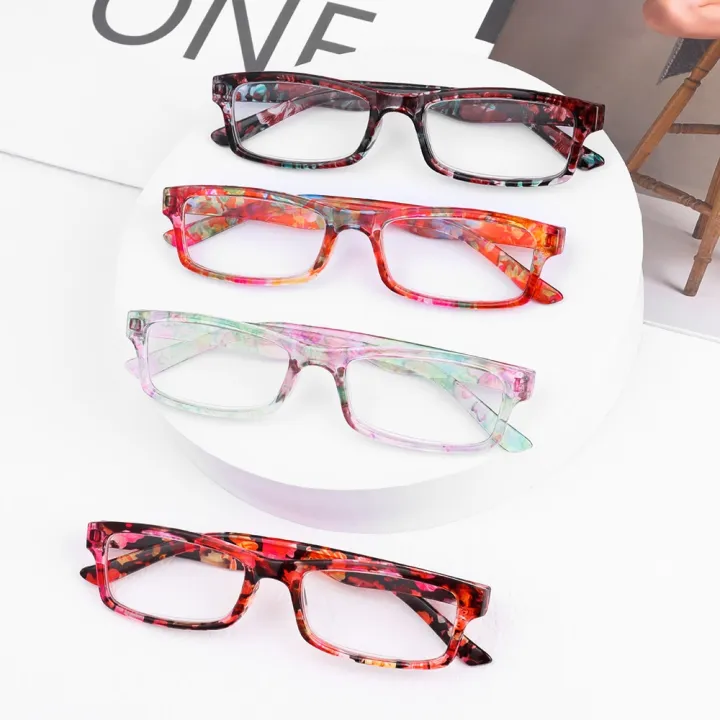 Fashion%20Reading%20Glasses%20Women%20Elegant%20Vintage%20Printed%20Frame%20Presbyopic%20Eyeglasses%20Urltra-Light%20Portable%20Comfortable%20Eyewear%20-%20Image%203