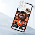 Jizetin for Infinix Note 30 Pro Back Cover Crystal Transparent Mechine Astronaut Soft Full Camera Cover Protection Phone Cases. 