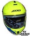 Full Face helmet Axxis Darken Viperfish -Yellow. 