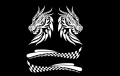 Dragon sticker for bike. 