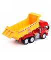 Unbreakable Large Size Push and Go Truck for Kids Boys & Girls Dumper Toy Truck Dumper Truck with Toy Friction Driven Wheels - 3+.
