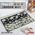 China 3D Door Mat Paposh Doormat Water Absorbent Floor mat 16 * 24 inch anti slip mat Red , Blue , Black , White Indoor mat Room mat Rugs carpet. 