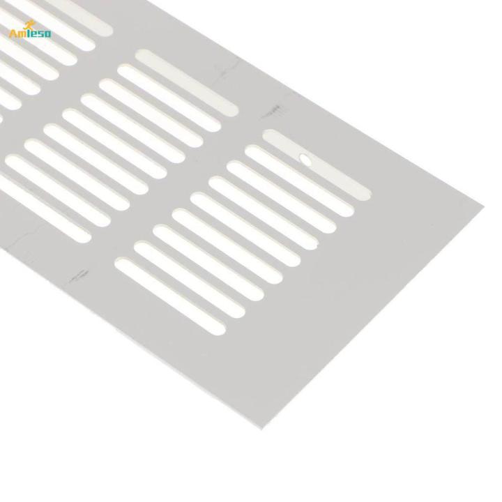 600x80mm Airflow Vent Ventilation Plates Shutters Air Return