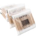 100Pcs Flexible Wood Cotton Buds. 