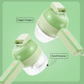 Multifunction Electric 40w Vegetable Cutter Slicer Masher Chopper Cutting Pressing Mixer Food Slice Usb Charging.